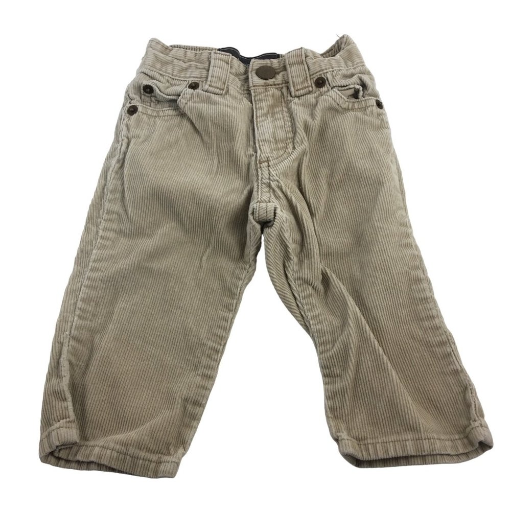 OLD NAVY BOYS CORDUROY PANTS 6-12 MONTHS